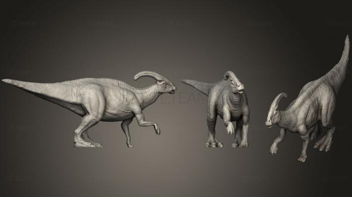 Статуэтки животных Parasaurolophus